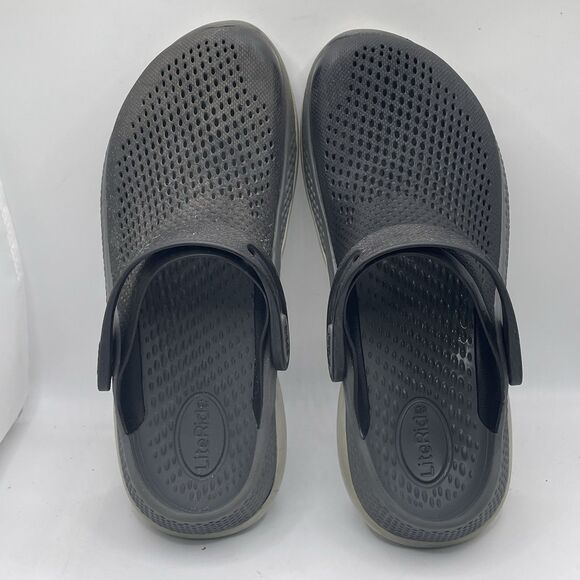 Crocs Literide 360 Clog Men's Size 8 Gray Beach Strap Summer Activewear Water - Picture 5 of 7